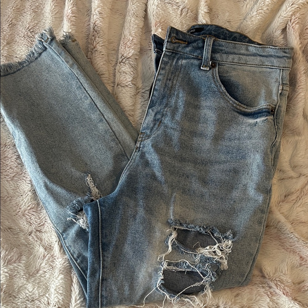 American Bazi Distressed Boyfriend Jeans | 13